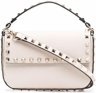 Valentino Garavani White Rockstud Mini Crossbody Bag
