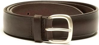 Orciani H. 3.5 cm Leren Riem - Heren - Riemen - Bruin - 110 CM - Leer - Accessoires