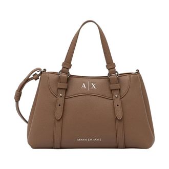 A|X Armani Exchange Bolso Cruzado - Bags - Mujer - Beige - ONE SIZE