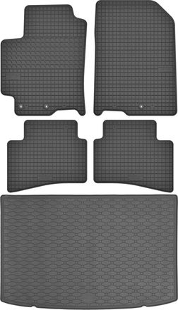 OEM Juego De Alfombrillas De Goma Para Coche Y Alfombrilla Para Maletero Para Kia Stonic Crossover (modelo 2017)