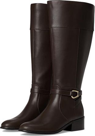 Bandolino Dennie Womens Boots Dark Brown 1 : 8.5 M, Synthetic