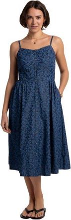 Brakeburn Mari Midi Dress in Blue at Nordstrom, Size 12