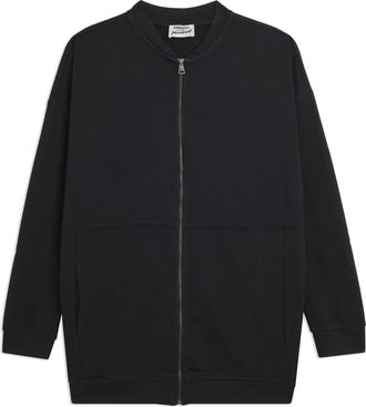 Freddy Felpa Zip Oversize grafica posteriore Feel the Flow