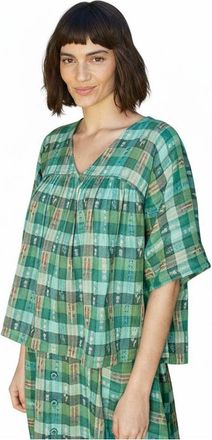 Ace & Jig Maura Reversible V-Neck Top in Garden at Nordstrom, Size 3X-Large