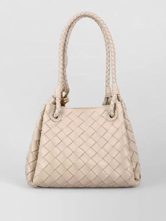 Bottega Veneta parachute small leather shoulder bag