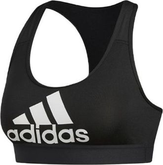 adidas (WMNS) adidas DonAsia Sizing t Rest Badge of Sport Bra Black White EA3298