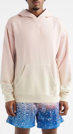Overtime Daybreak Dip Dye Cotton Fleece Hoodie in Pink at Nordstrom, Size Xx-Large
