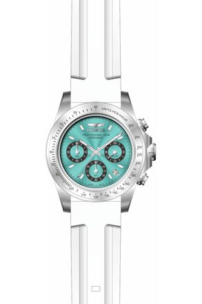 Invicta Speedway 50489 Heren Horloge - Quartz Uurwerk - Roestvrij Staal met blauwe Wijzerplaat - 40mm