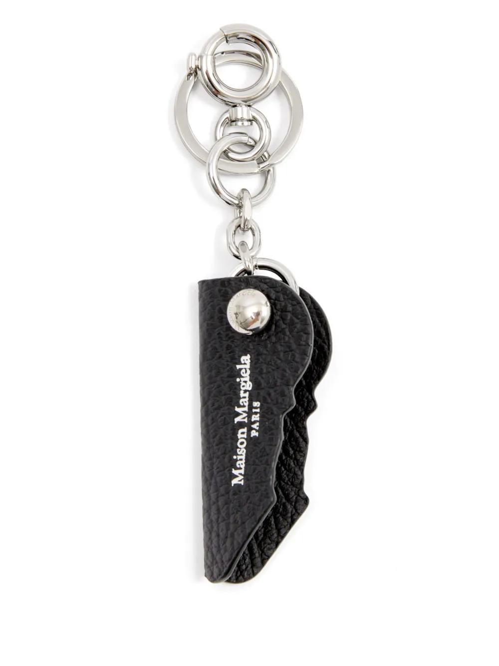 Silver Key Ring by MM6 Maison Margiela on Sale