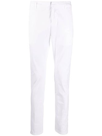 Dondup slim-fit cotton chinos - White