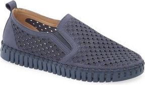 Ilse Jacobsen Tulip Slip-On Sneaker in Grey Blue W/Grey Blue at Nordstrom Rack, Size 9Us / 39Eu