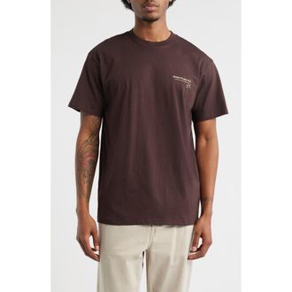 Carhartt Work in Progress Garble Logo Graphic T-Shirt in Palisander at Nordstrom, Size X-Large