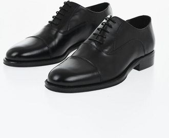 Corneliani Leather Derby Shoes with Leather Sole size 38,5