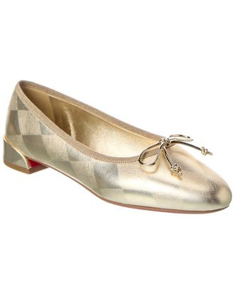 Christian Louboutin Dnu Inv Christian Louboutin Sweetie Jane Leather Flat