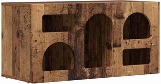 vidaXL Mueble De Tv Madera Vieja 80 X 35 X 40 Cm Madera De Ingenier&iacute;a Vidaxl