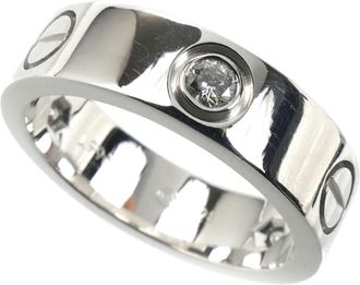 Cartier White Gold (18K) Band Ring (Pre-Owned)