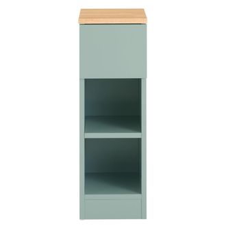 SoBuy Fbt111-gr Mesita De Noche Con 1 Caj&oacute;n Verde 20 X 35 X 61 Cm - Sobuy