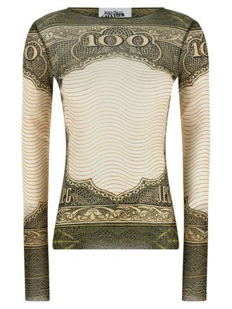 Jean Paul Gaultier Polyamide Long Sleeve Womens T-Shirt