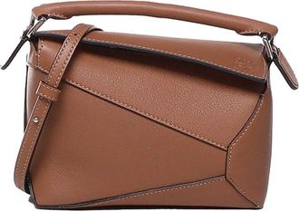 Loewe Puzzle Mini Bag In Calfskin