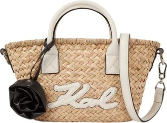 Karl Lagerfeld Mujer, Bolsos, Beige, Talla: ONE Size