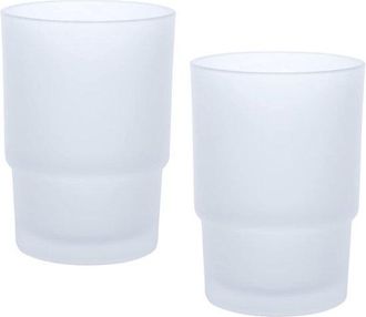 OEM Juego De 2 Vasos De Vidrio Para Cepillos De Dientes, Vaso Para Dientes Infantiles, Soporte De Pared Para Cepillos De Dientes, Accesorio De Ba&ntilde;o