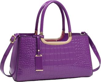 Generic Fashion Womens Shoulder Bag Matching Color Portable Bags For Women Handbags(Beige)