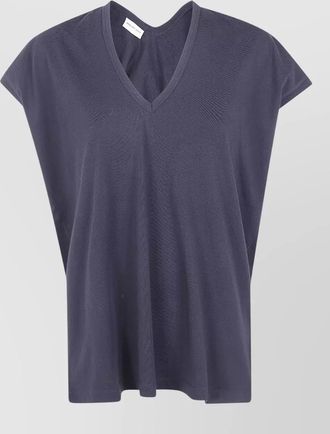 Dries Van Noten hena short sleeve v neck top