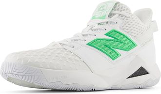 New Balance Womens Coco CG2 Sneakers, White/Green Apple, 5.5 Wide
