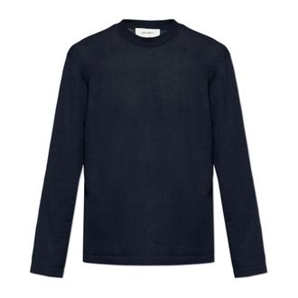 Lisa Yang Cashmere Knitwear, male, Blue, Size: 2XL Nathaniel Sweater