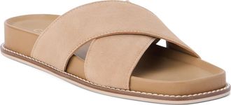 Matisse Footwear Hannah Slide Sandal in Tan Suede at Nordstrom, Size 10
