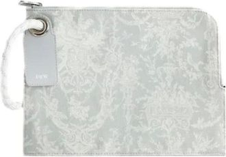 Dior Pre-owned Clutches, female, Gray, Size: ONE SIZE Pre-owned Pochette