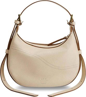 ATP Atelier Silea Almond Leather Shoulder Bag