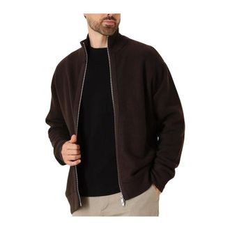 Drykorn Truien & Vesten, Heren, Bruin, L, Wol, Janor 420222