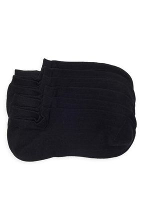 Nordstrom 3-Pack Rib No-Show Socks in Black at Nordstrom