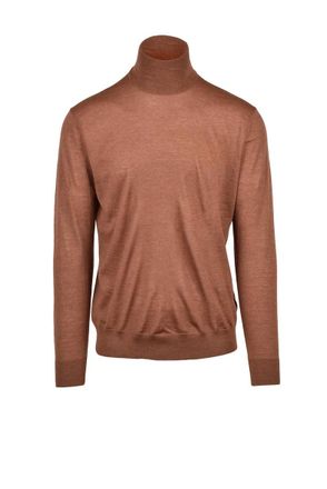 Ballantyne Wool Turtleneck - Brown