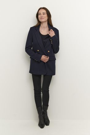 Culture Blazer Tight fit Salute dark blue