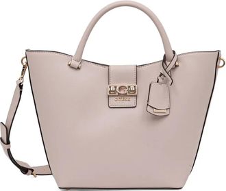 Guess Co Borsa tote Jane con logo - Rosa