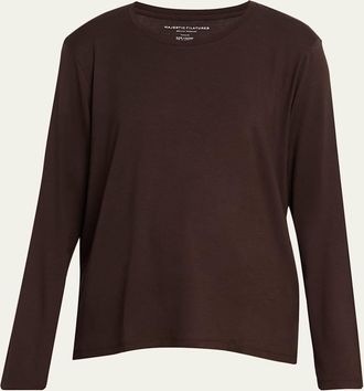 Majestic Filatures Soft Touch Long-Sleeve Shirt