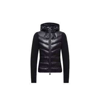 Moncler Moncler Padded Zip-up Hoodie, Women, Black, Size: Xs