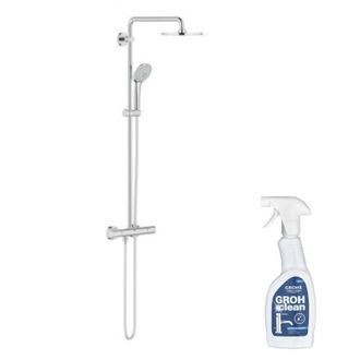 GROHE Columna De Ducha Euphoria System 210 Con Limpiador Grohclean