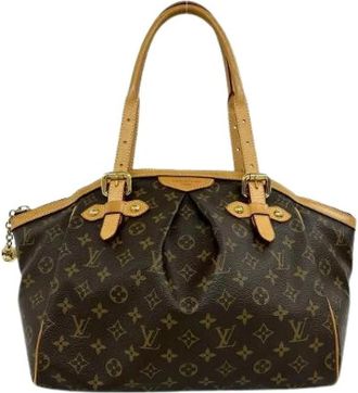 Louis Vuitton Pre-owned Tivoli Monogram Tote bag - Dames - Vintage Handtas - Bruin - ONE Size - Leer - Vintage