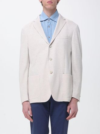 Eleventy Blazer a monopetto Eleventy in lino e cotone