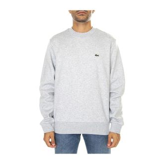Lacoste Hombre, Sudaderas, Gris, Talla: M