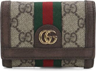 Gucci Gg Supreme Beige Gg Supreme Wallet (Tri-Fold) (Pre-Owned)