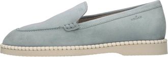 Hogan H642 Su&egrave;de Loafers - Dames - Loafers - Blauw - 38 EU - Su&egrave;de - Schoenen