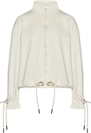 Silvian Heach Zip Jacket met Verstelbare Details - Dames - Zomerjassen - Wit - M - Jassen