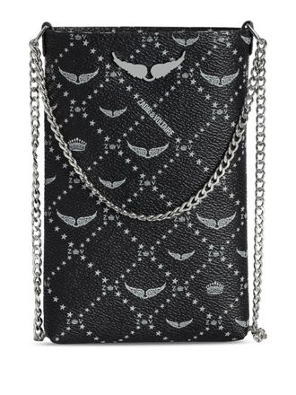 Zadig&Voltaire Rock phone pouch - Black