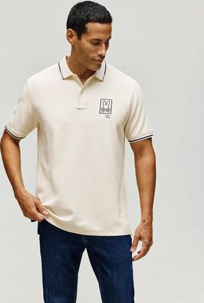 Psycho Bunny Mens Varen Pique Polo 250 PRISTINE / XXXL