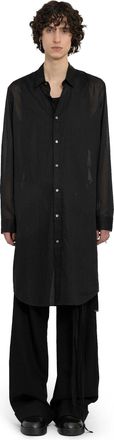 Ann Demeulemeester Maurice Organza Long Shirt