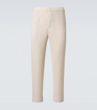 Homme Pliss&eacute; Issey Miyake Homme Pliss&eacute; Issey Miyake Tuxedo Pleats straight pants